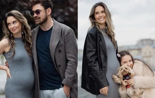 Агата Муцениеце родила дочь от Петра Дранги — фото