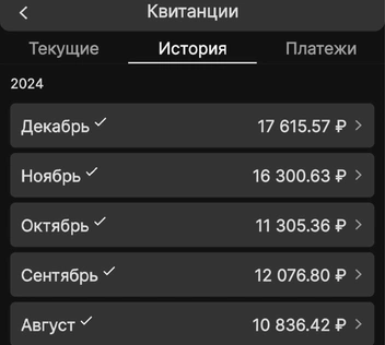Мужчина исправно оплачивал все квитанции | Источник: Сергей, читатель E1.RU