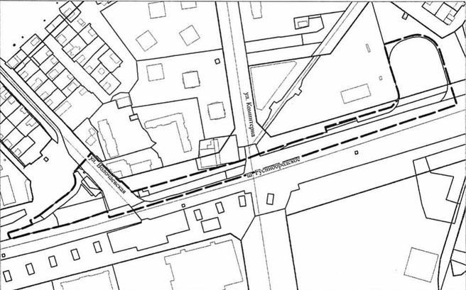 Киоски, которые расположены поблизости должны будут снести | Источник: постановление мэрии
