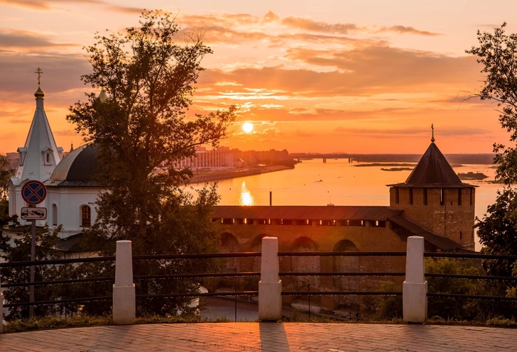 Нижний Новгород — столица закатов | Источник: Anatoliy Eremin/Shutterstock/Fotodom.ru