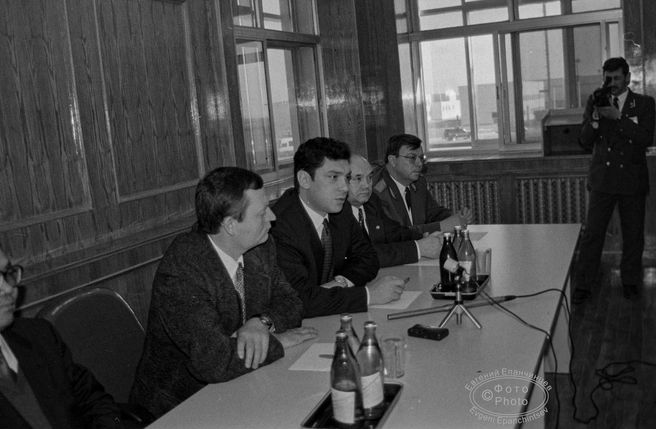Пресс-конференция в честь открытия МАПП «Забайкальск» | Источник: Евгений Епанчинцев