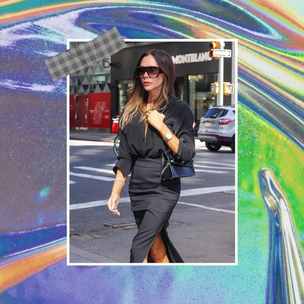 Как стильно носить юбку-карандаш осенью 2025: показывает Виктория Бекхэм