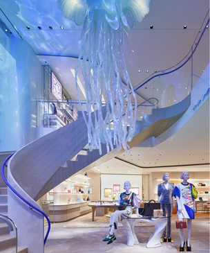 Флагман Louis Vuitton в Токио: проект Джуна Аоки и Питера Марино