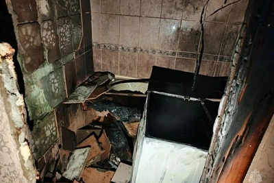 Пожар в барнаульской девятиэтажке: спасены 12 человек