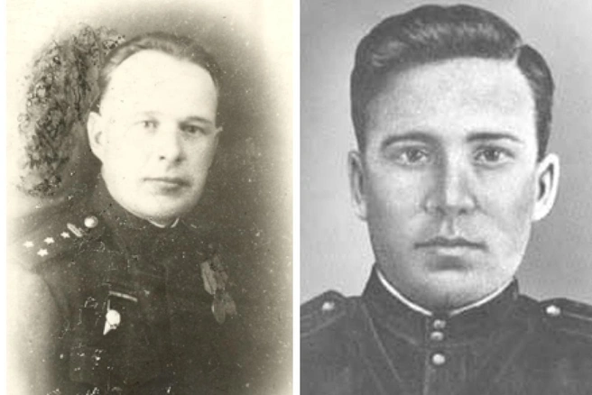 Леонид Ерофеевских (слева) погиб в 1944-м, а Алексей Вавилин (справа) — на год раньше | Источник: Государственный архив Пермского края, Коми-пермяцкая национальная библиотека имени М. П. Лихачева