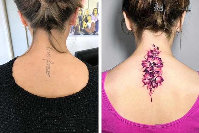 Tattoo flowers | Тату цветы