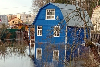 Паводок затопил дворы и отрезал села в Подмосковье