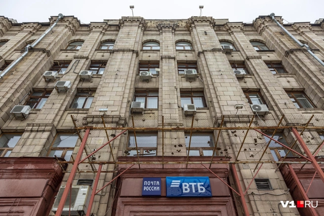 Что будет на месте почтового отделения — пока неизвестно | Источник: Константин Завриков / V1.RU