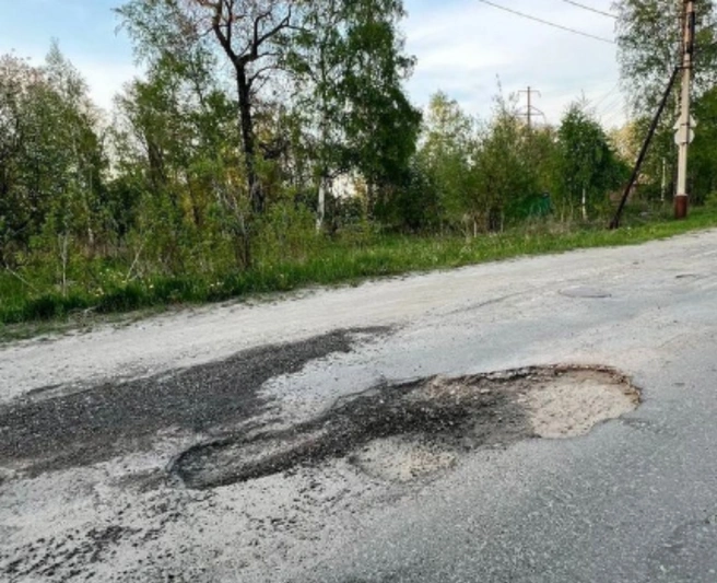 На этой дороге часто теряют колёса | Источник: takoy_vartovsk_chat / T.me