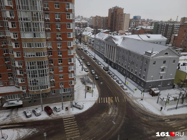 В центре города дороги чистые | Источник: читатель 161.RU