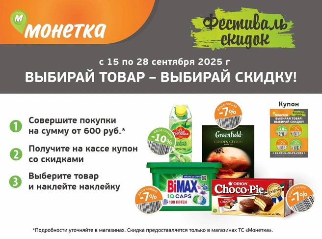 Полный список городов-участников можно уточнить на официальном сайте сети | Источник: «Монетка»