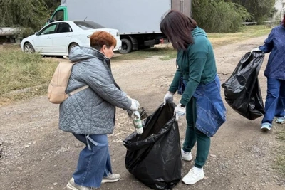 В Астрахани снова прошел День чистоты