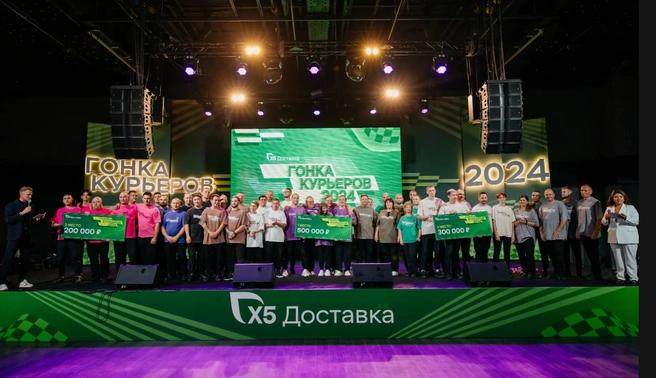 В конкурсе примут участие тысячи курьеров из разных регионов страны | Источник: пресс-служба Х5 Digital