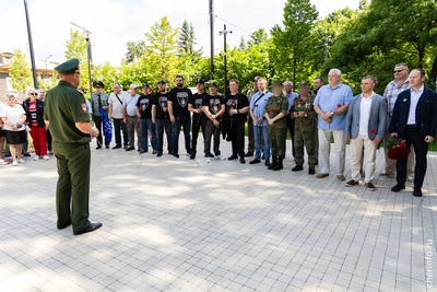 В Череповце почтили ветеранов боевых действий