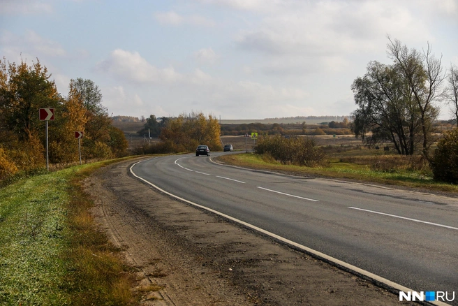 Трассу в Нижегородской области сделают более качественной | Источник: Наталья Бурухина / NN.RU