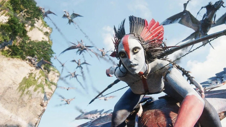 Кадр из фильма «Аватар: Пламя и пепел»