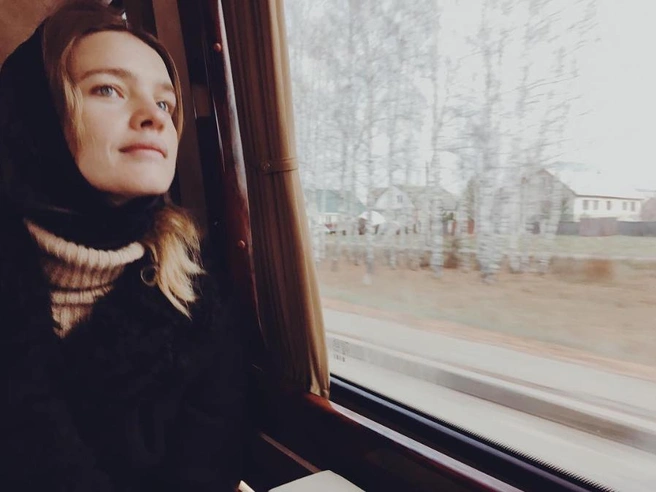 Здесь модель направляется в Дивеево. | Источник: natasupernova / Instagram (экстремистская организация, деятельность запрещена на территории РФ)