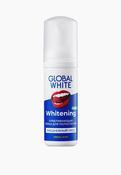 Пенка отбеливающая для зубов, Global White