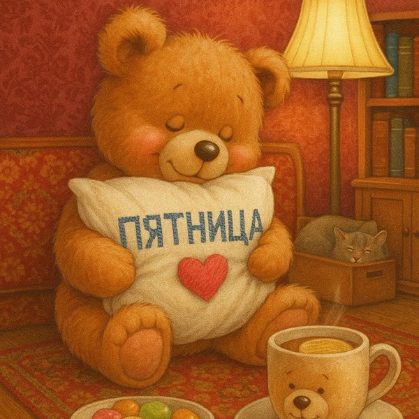 открытки с пятницей, открытки доброй пятницы, утро пятницы открытки, открытки с добрым утром пятницы, открытка с пятницей прикольная, пятница открытки красивые, открытка хорошей пятницы | Источник: theDay/DALL-E