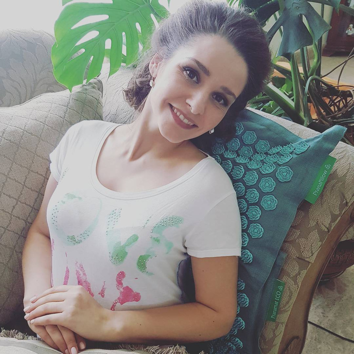 33-летняя Глафира Тарханова больше не скрывает свою четвертую беременность