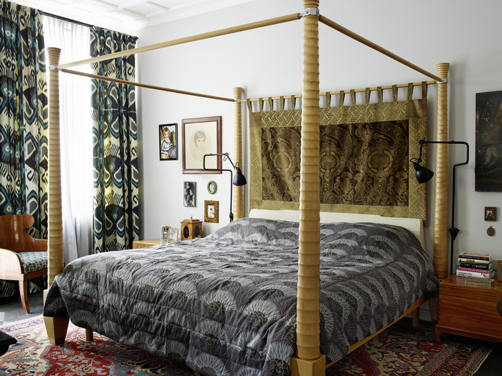 Кровать с балдахином: 15 интерьеров (галерея 1, фото 1)