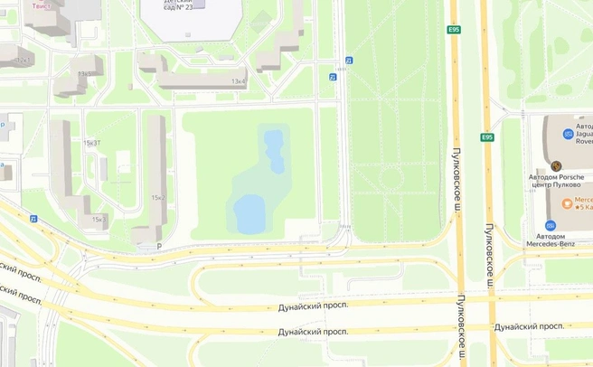 Водоем на картах | Источник: Яндекс.Карты