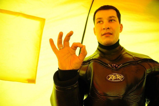 Подлёдные учения водолазов | chita.ru