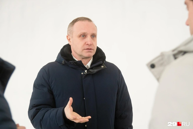 Председатель Архангельской городской думы Иван Воронцов | Источник: Иван Митюшёв / 29.RU