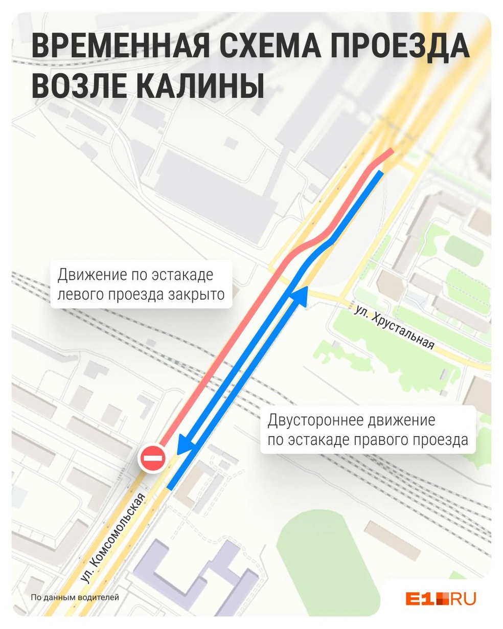 Изучайте, чтобы не запутаться на эстакаде | Источник: Филипп Сапегин / E1.RU