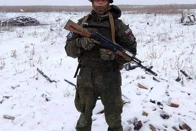 В Волгоградской области простились с погибшим на СВО добровольцем