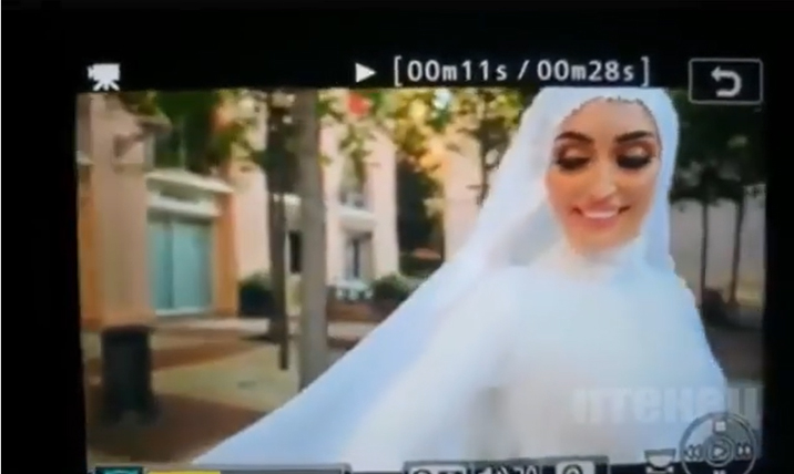 «Такое никогда не забудется!»: в Сети обсуждают свадебное видео, сделанное в момент взрыва в Бейруте