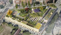 Stefano Boeri Architetti в Риме: новая зеленая площадь вместо транспортного депо