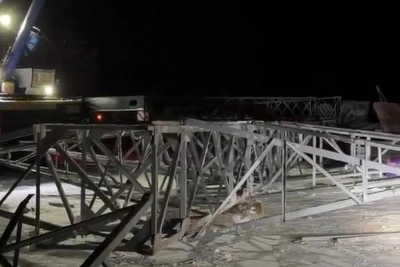 Чибис: восстановление линий электропередачи идет в тяжелых условиях