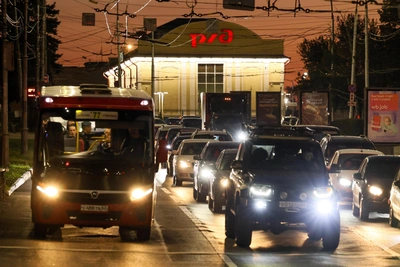 Рязань парализована утренними пробками