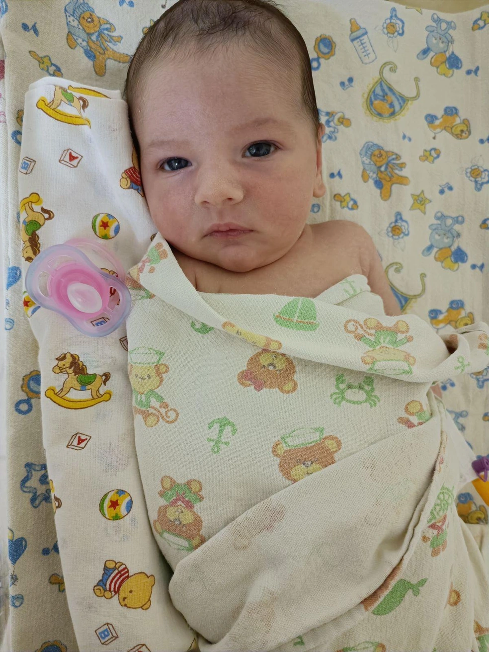 Диане неделя, врачи в первые же дни увидели признаки грозной болезни | Источник: семейный архив Анастасии