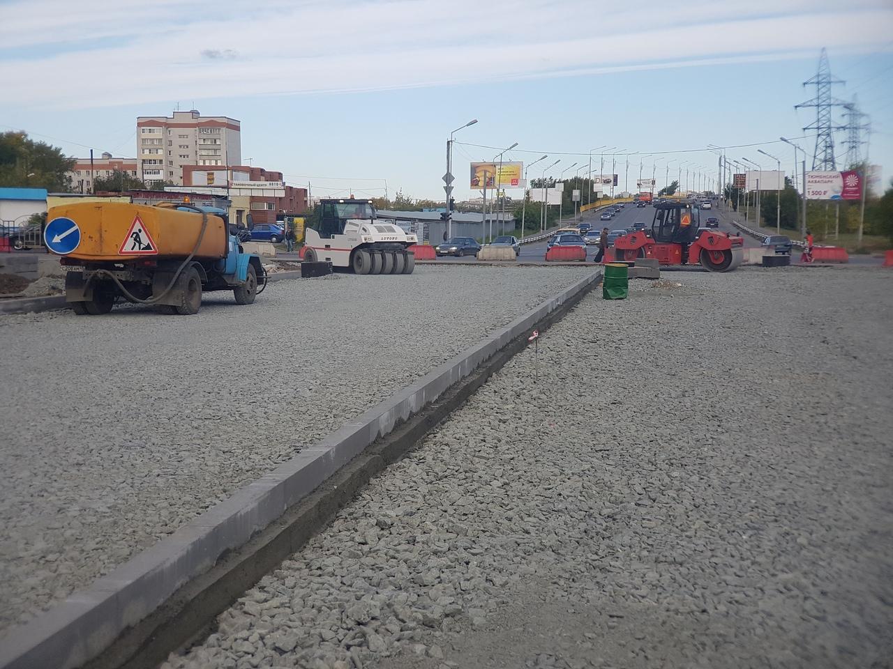 Дорогу по Бурова-Петрова в Кургане закончат строить 30 сентября - 14  сентября 2018 - 45.ru