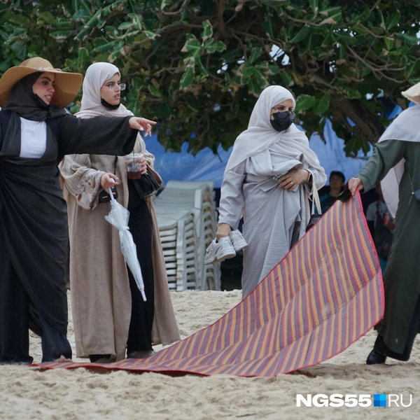 И выбирали местечко поудобнее | Источник: Тамара Башаева / NGS55.RU