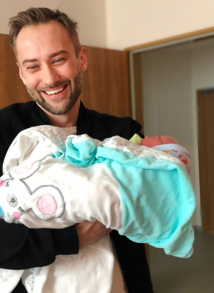 Первое фото новорожденного сына Дмитрия Шепелева