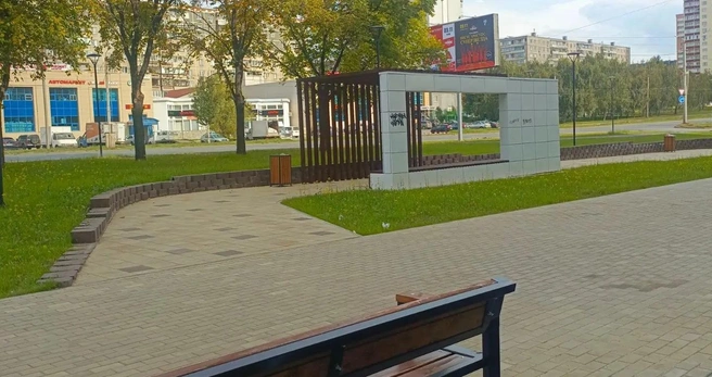 Пешеходная зона на проспекте Победы | Источник: «Поревит»
