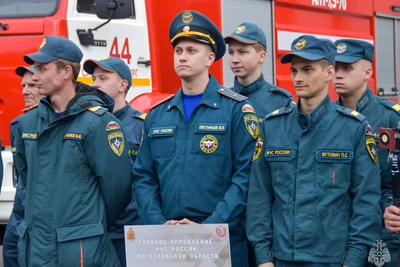 Псковские огнеборцы выступили на соревнованиях газодымозащитников