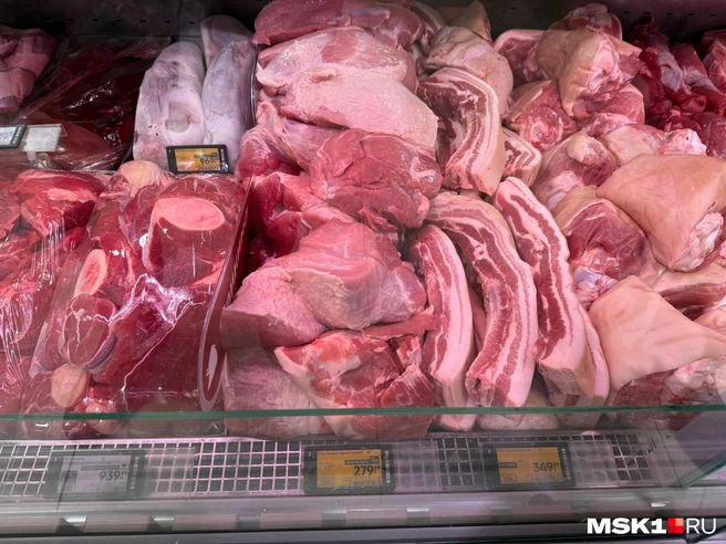 Мясо перестало быть доступным товаром | Источник: Артем Устюжанин / MSK1.RU