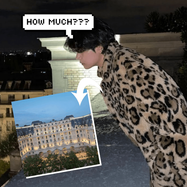 Что-то на богатом: фанаты в шоке от стоимости отеля в Париже, в котором ночевал Ви из BTS 🤯