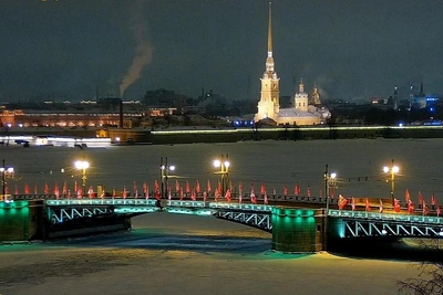 Freezing Weather and Daylight Hours in St. Petersburg