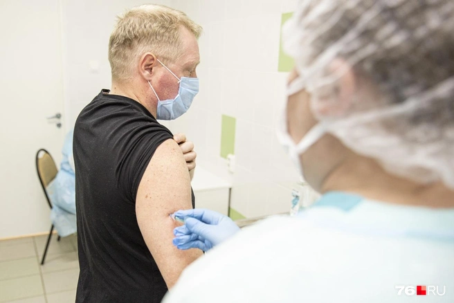 Ярославцы массово записываются на вакцинацию | Источник: Александра Савельева