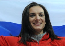 Елена Исинбаева возвращается в большой спорт