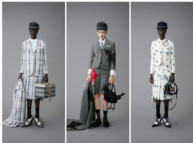 Первая коллекция в 2024 году: женский pre-fall Thom Browne