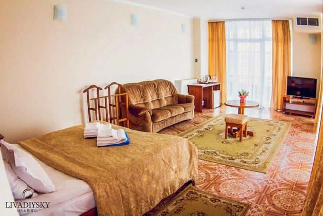 В семейном полулюксе гораздо просторнее  | Источник: Livadiahotel.ru