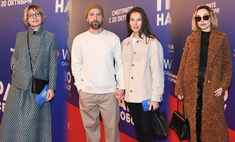 Поцелуи Бабенко и family look Кристовских: светская Москва ожила на премьере Право на свободу
