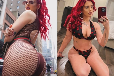 Justina Valentine отмечает 39-летие горячими снимками