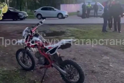 Школьница погибла на питбайке в Татарстане, подросток в больнице